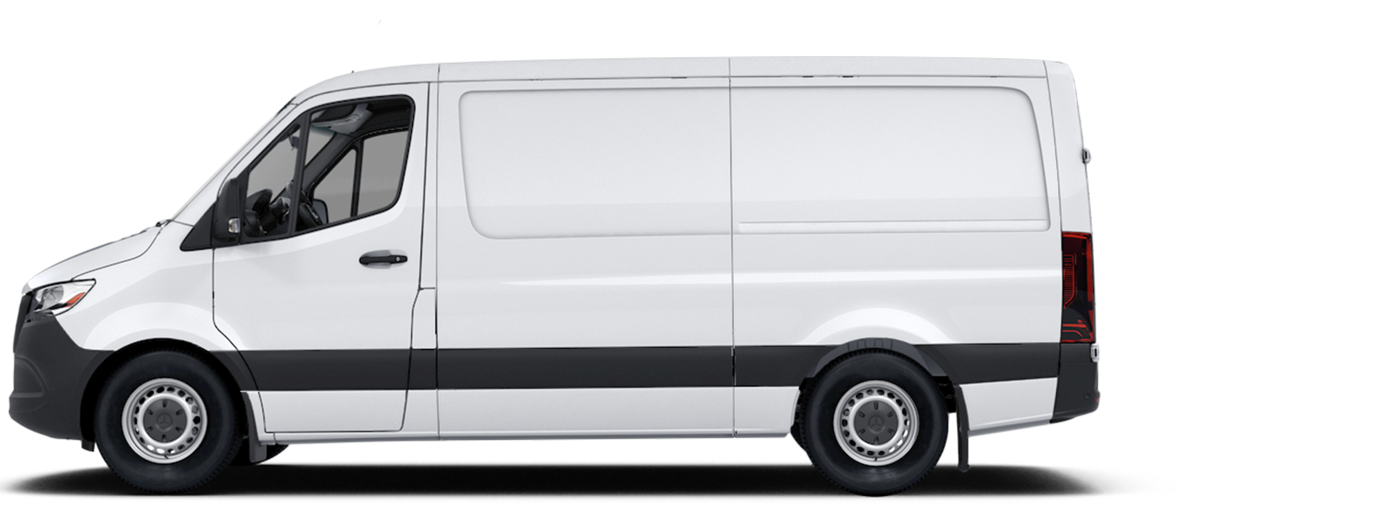 Cargo van — vista lateral