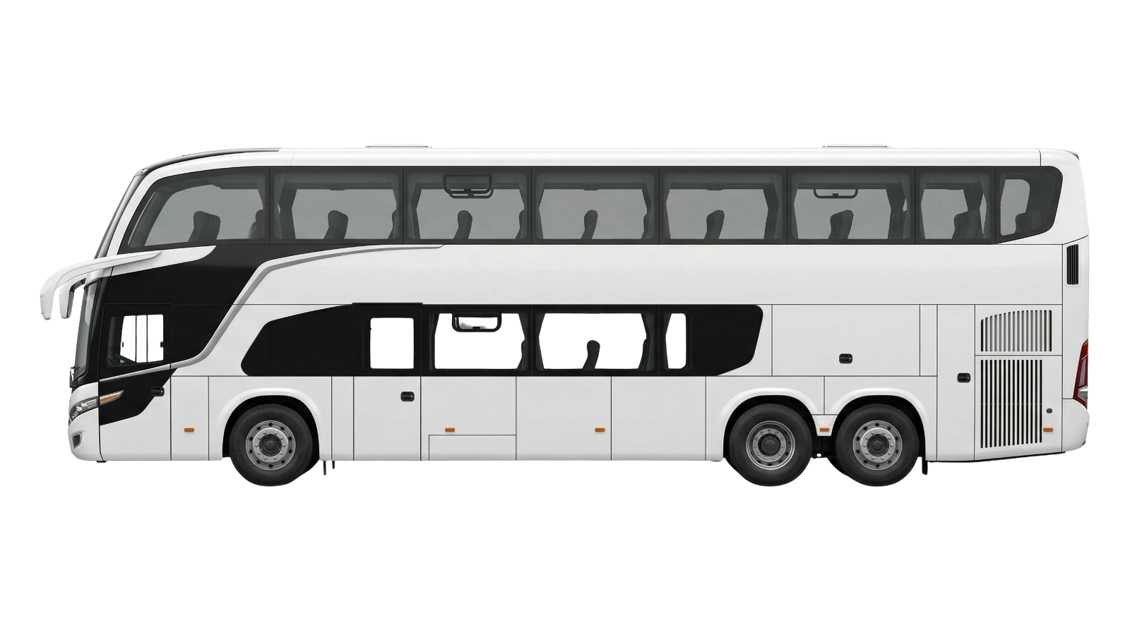 Autobús de turismo — vista lateral
